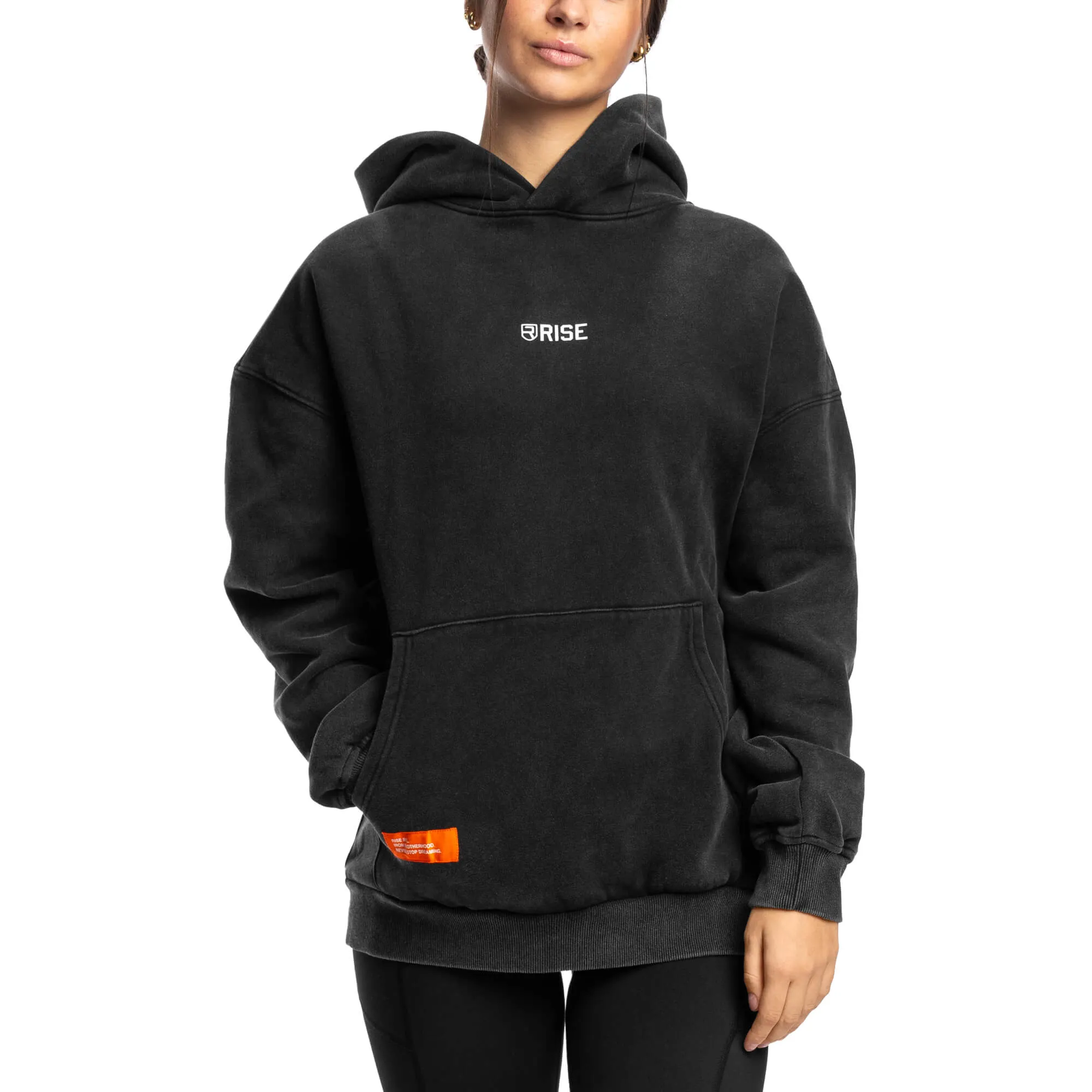 24/7 Oversized Hoodie - Black