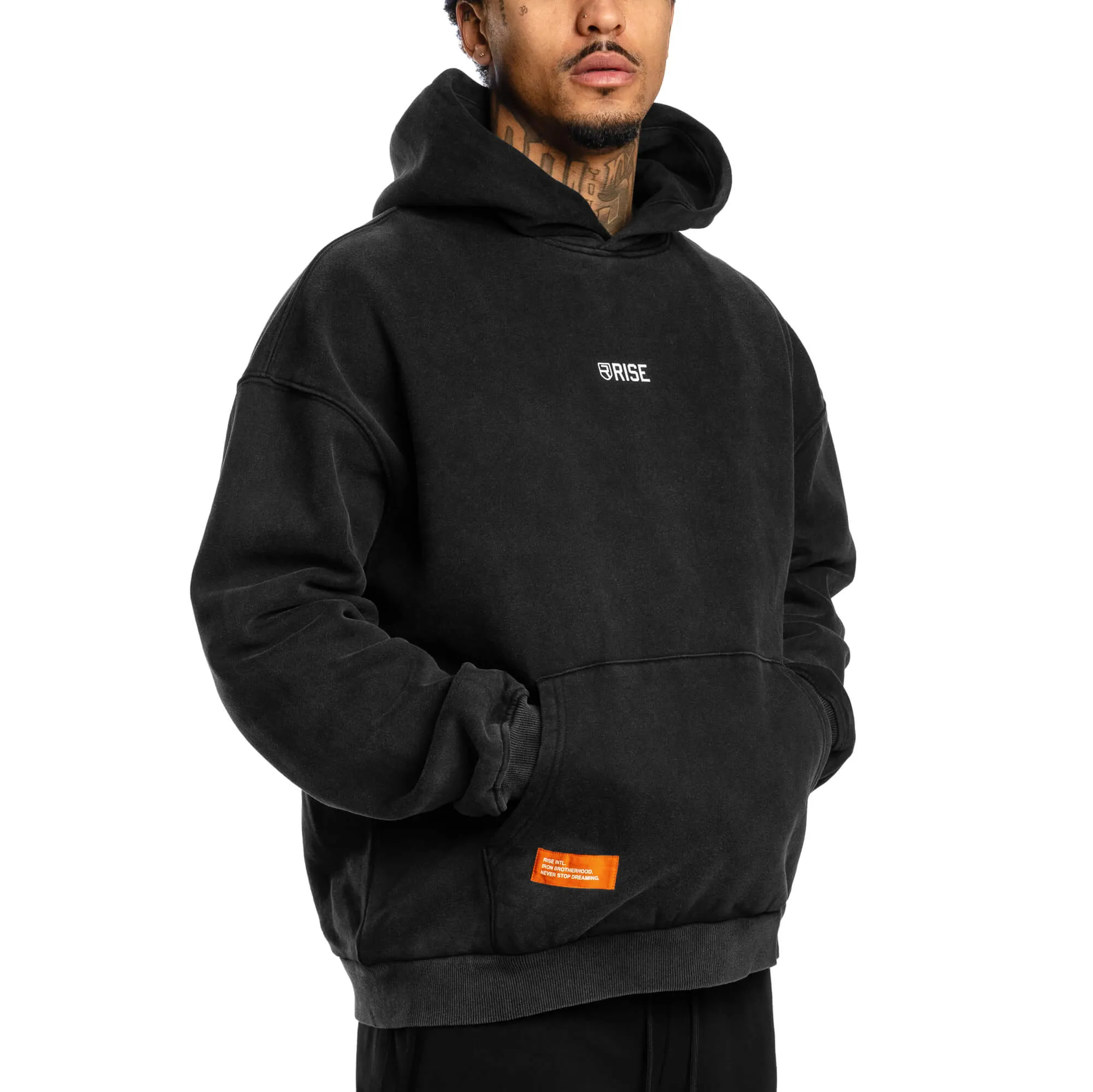 24/7 Oversized Hoodie - Black