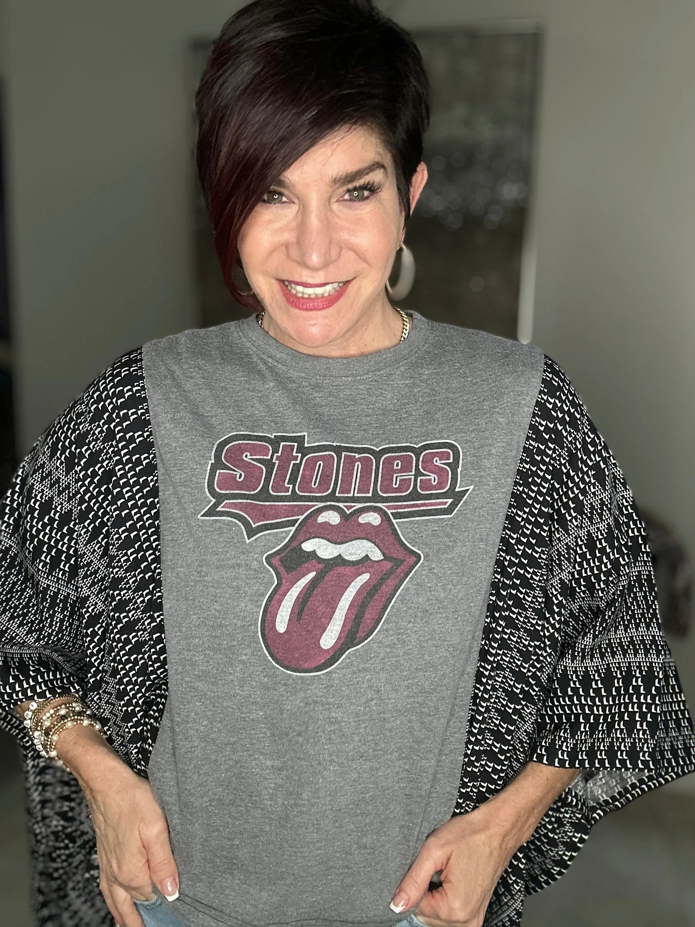 Banded Pull-Over T-Shirts-ONE OF KIND