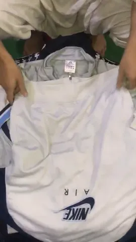 Branded track suit