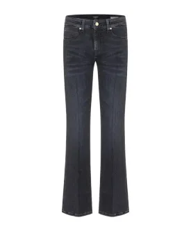 Cambio Paris Flared Dark Jeans