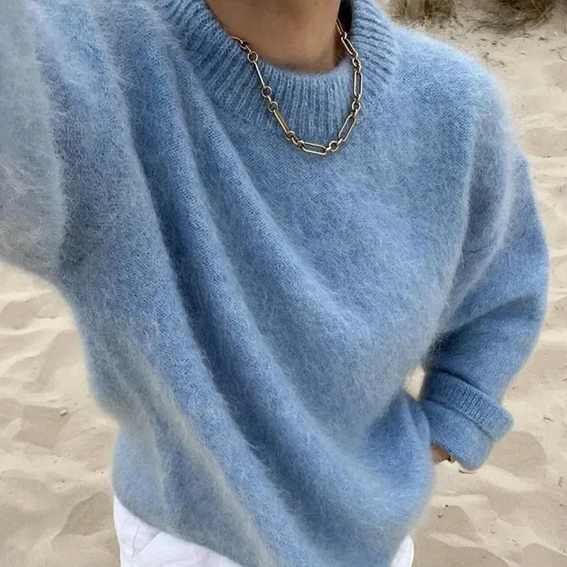 Cozy Oversized Knit Sweater – Effortless Elegance & Warmth