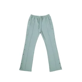 EPTM French Terry Snap Flared Pants - Sage