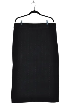 JOE FRESH Women Pencil Skirts Regular fit in Black - XL