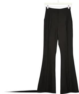 Lavish Alice Black Emelie Fit And Flare Trousers UK 6