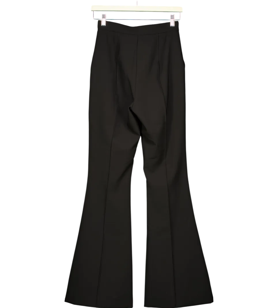 Lavish Alice Black Emelie Fit And Flare Trousers UK 6