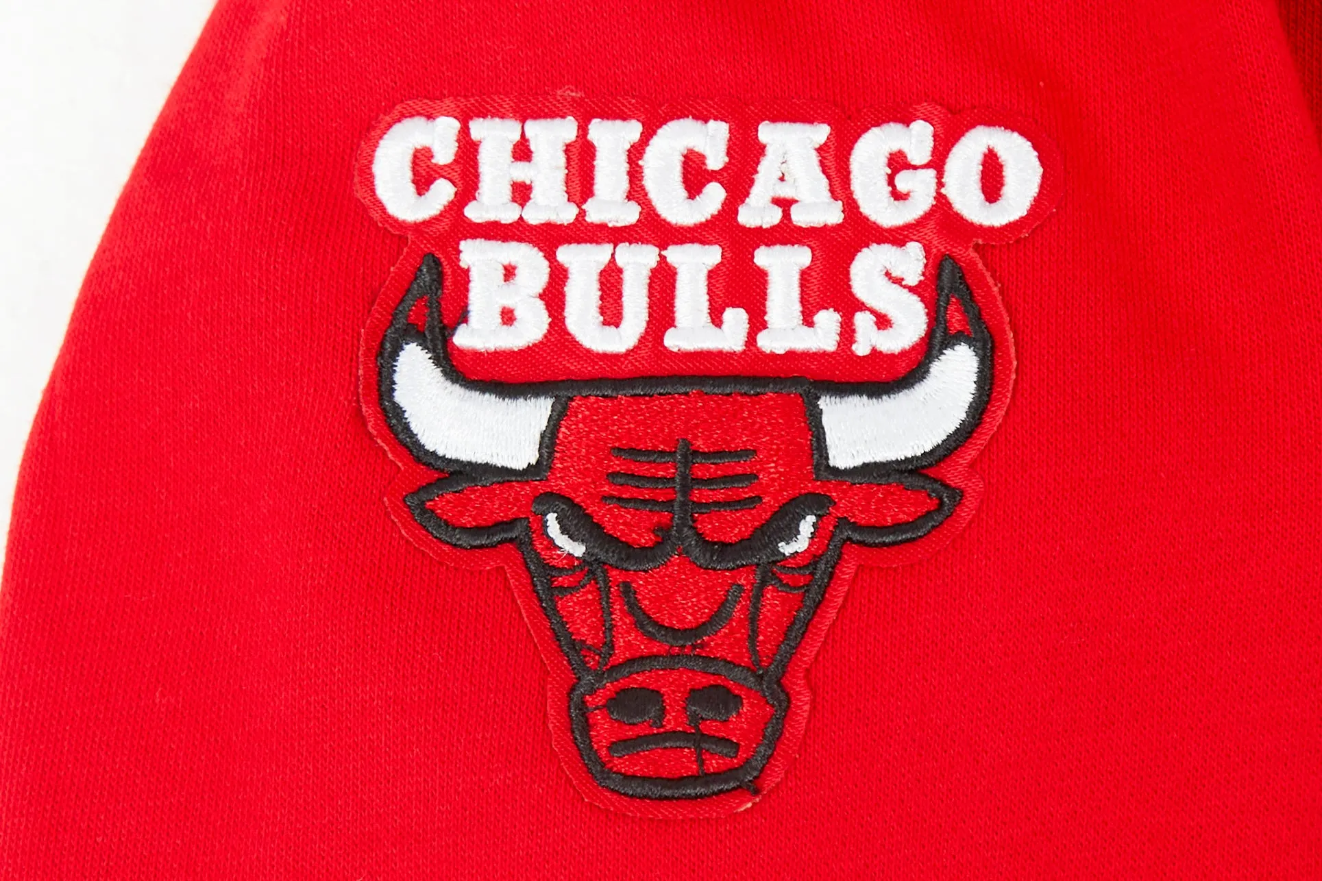 NBA CHICAGO BULLS CLASSIC TODDLER BOYS FLC PO HOODIE (RED)