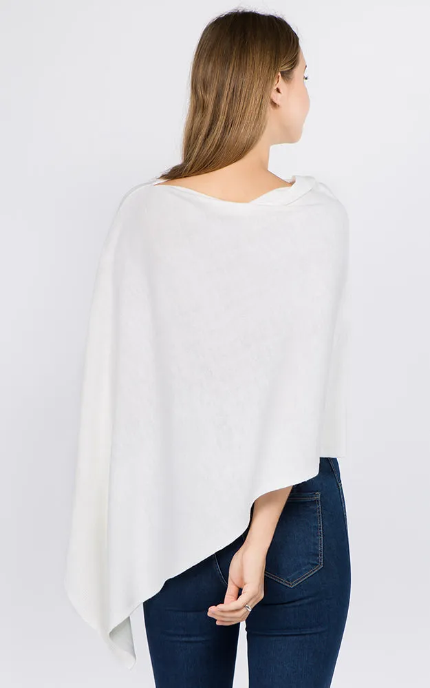 PA8672 Solid Color Basic High Quality Poncho (Color M to Z)