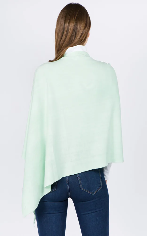PA8672 Solid Color Basic High Quality Poncho (Color M to Z)