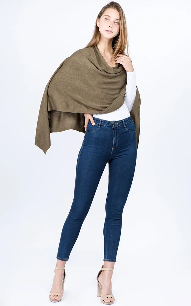 PA8672 Solid Color Basic High Quality Poncho (Color M to Z)