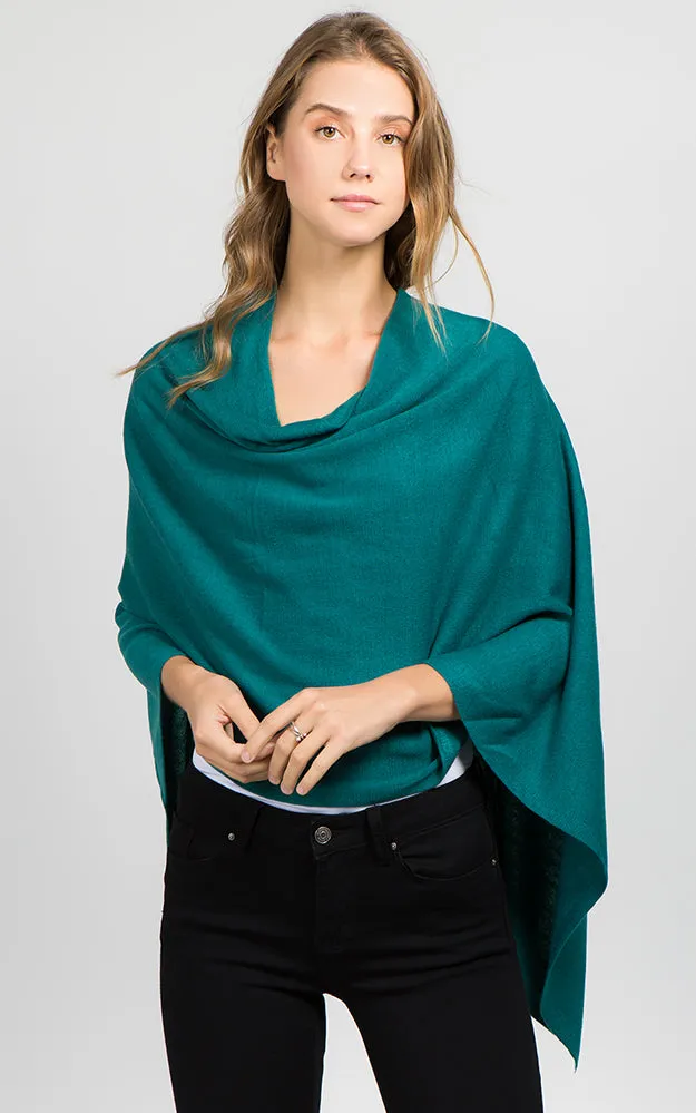 PA8672 Solid Color Basic High Quality Poncho (Color M to Z)