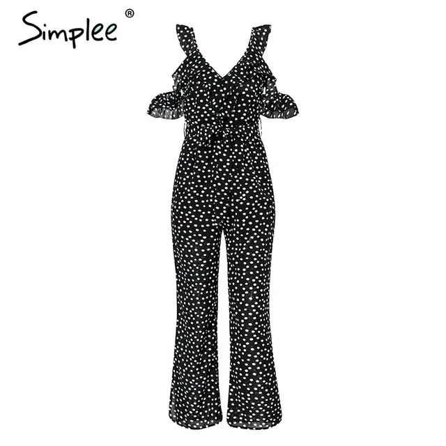 Simplee Sexy polka dot women
