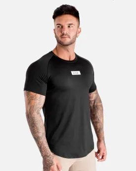 Street Tech. Tee - Black Marl