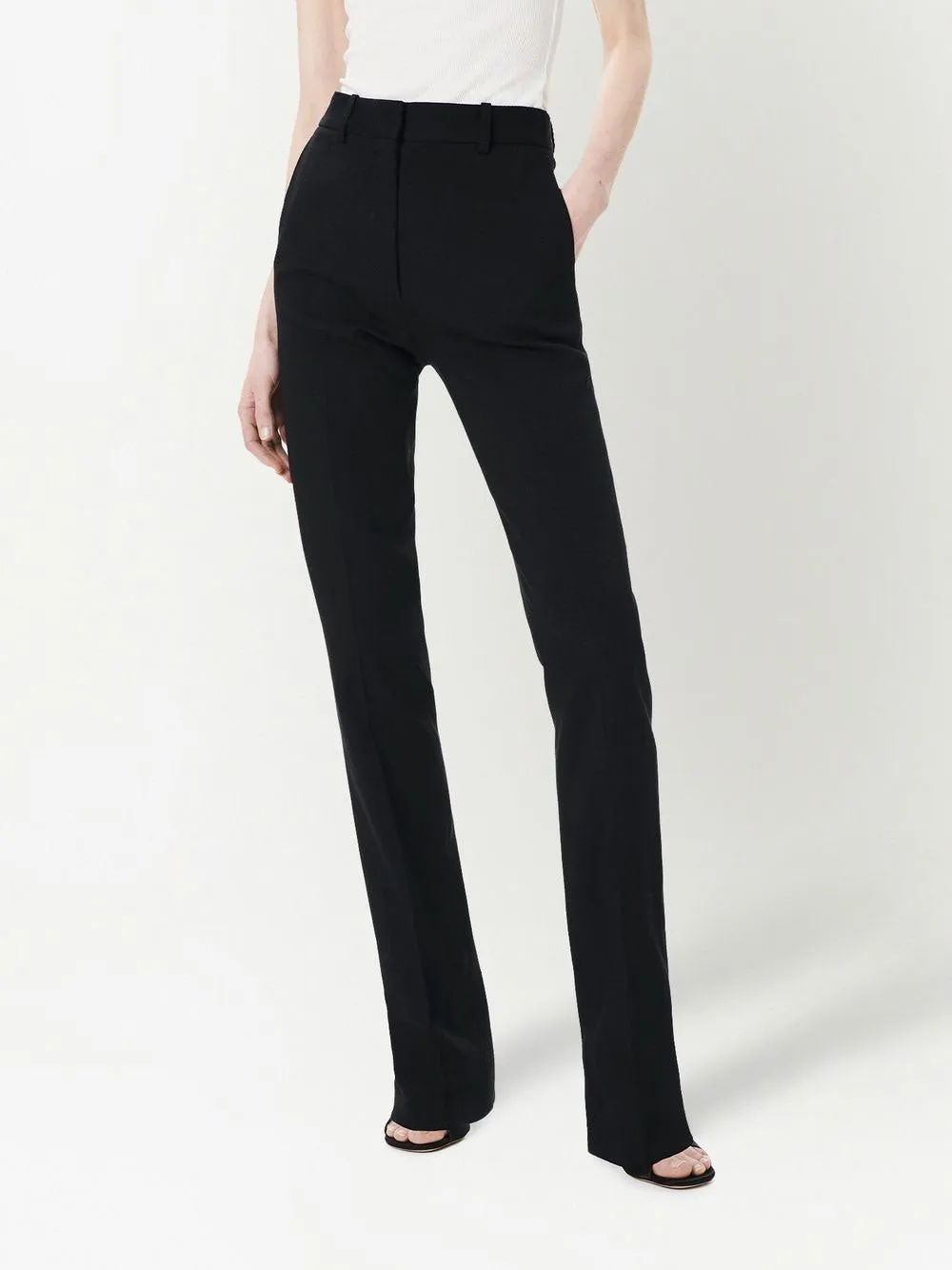 Tailored skinny-cut trousers