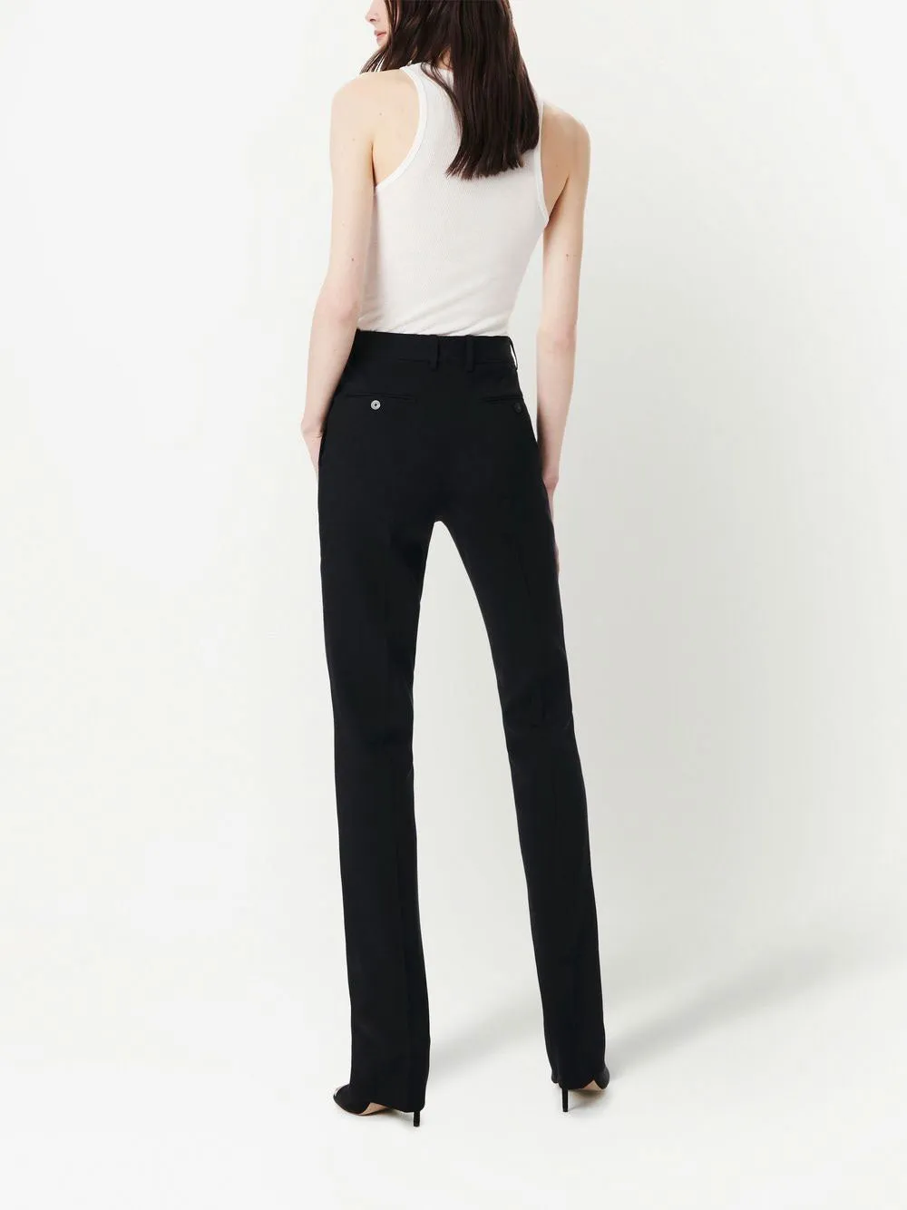 Tailored skinny-cut trousers