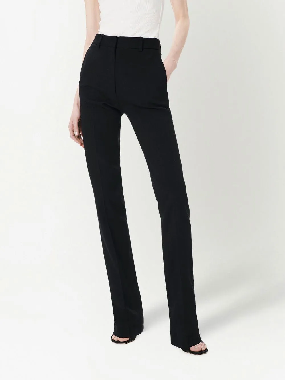 Tailored skinny-cut trousers