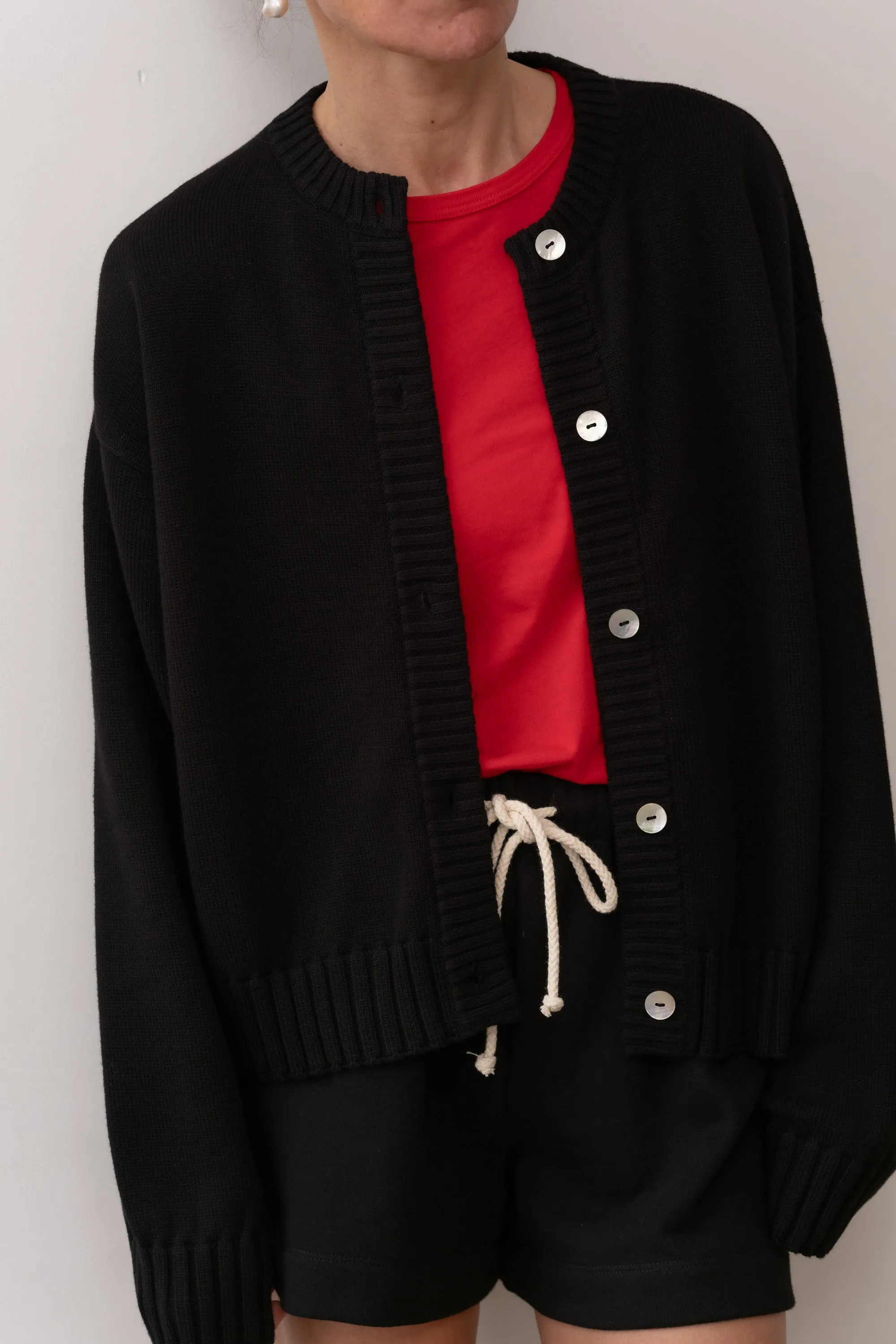 The Cotton Knit Cardigan