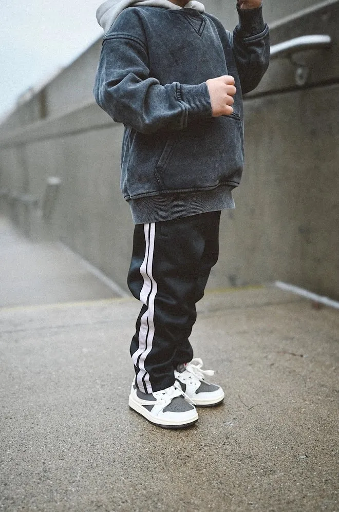 Toddler Black Track Pants