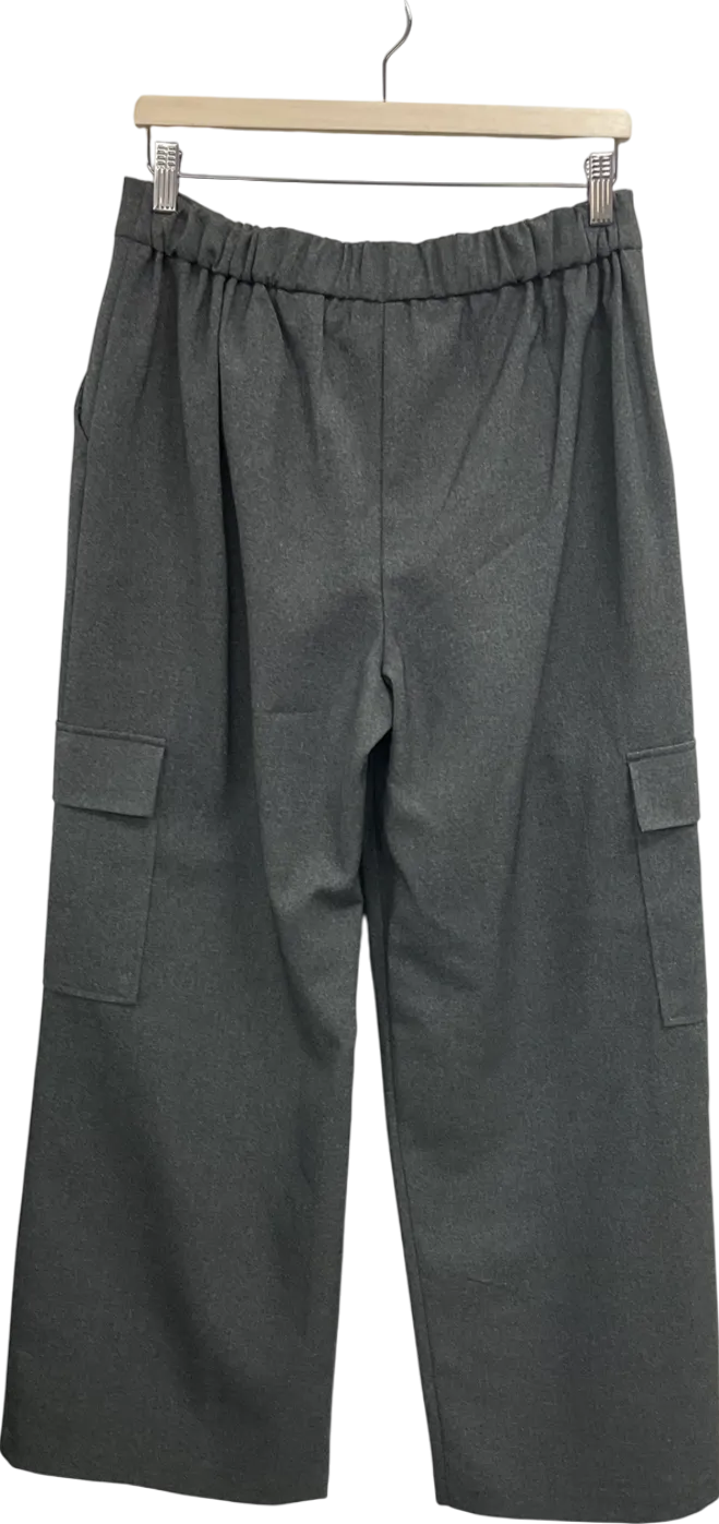 TU Grey Tailored Cargo Trousers UK 12