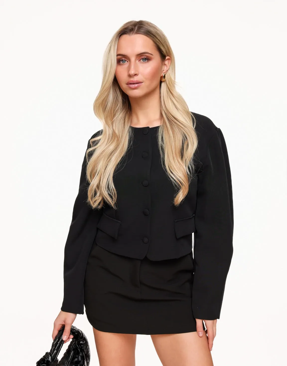 Zwarte F/W Edit Basic - Skort